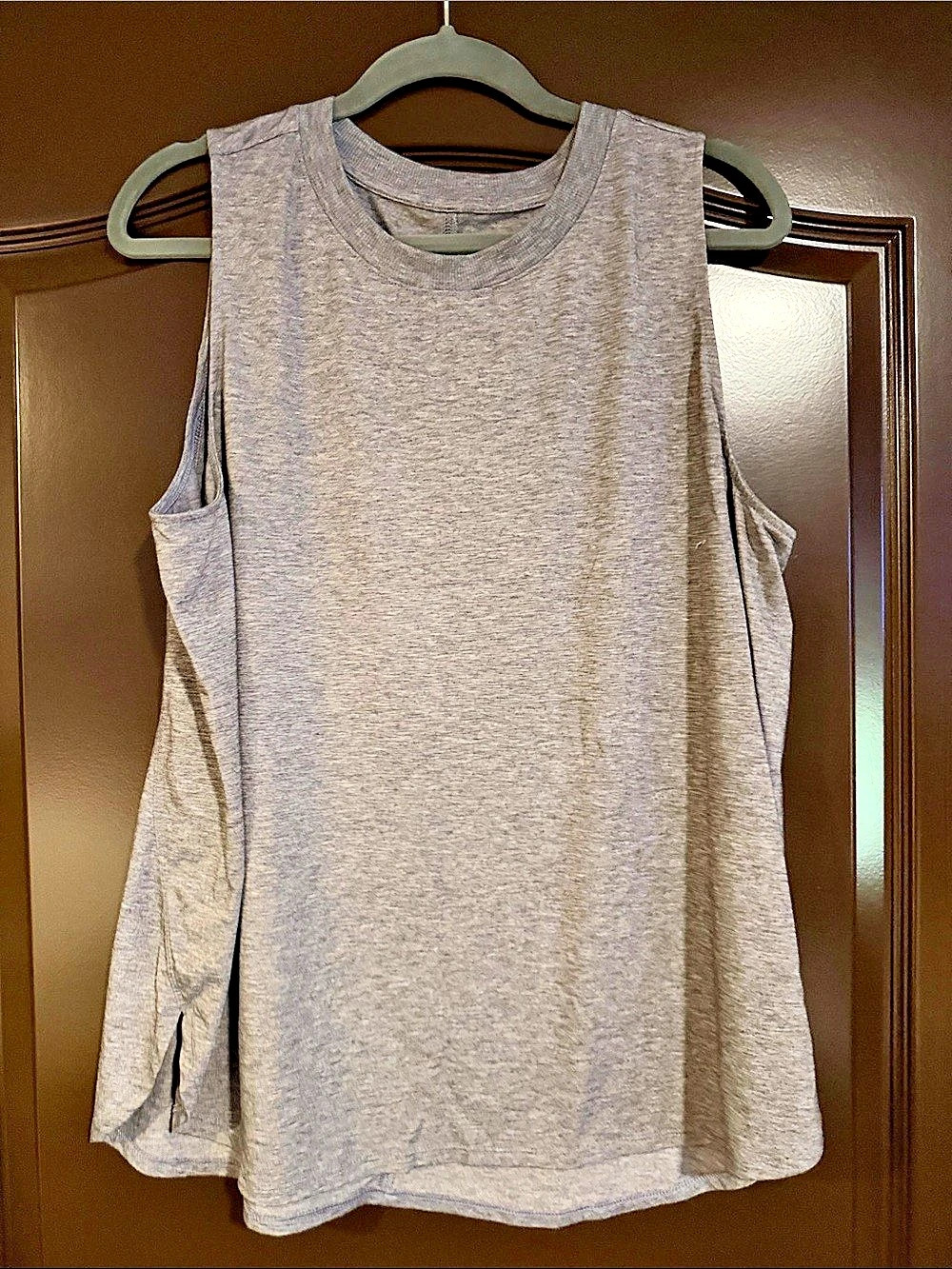 Tek Gear Womens Gray Tank Top Size XL Like New